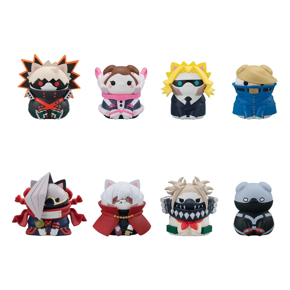 My Hero Academia Mega Cat Project Heroaca Cats No.02 3cm Blind Box - 1 Unidade
